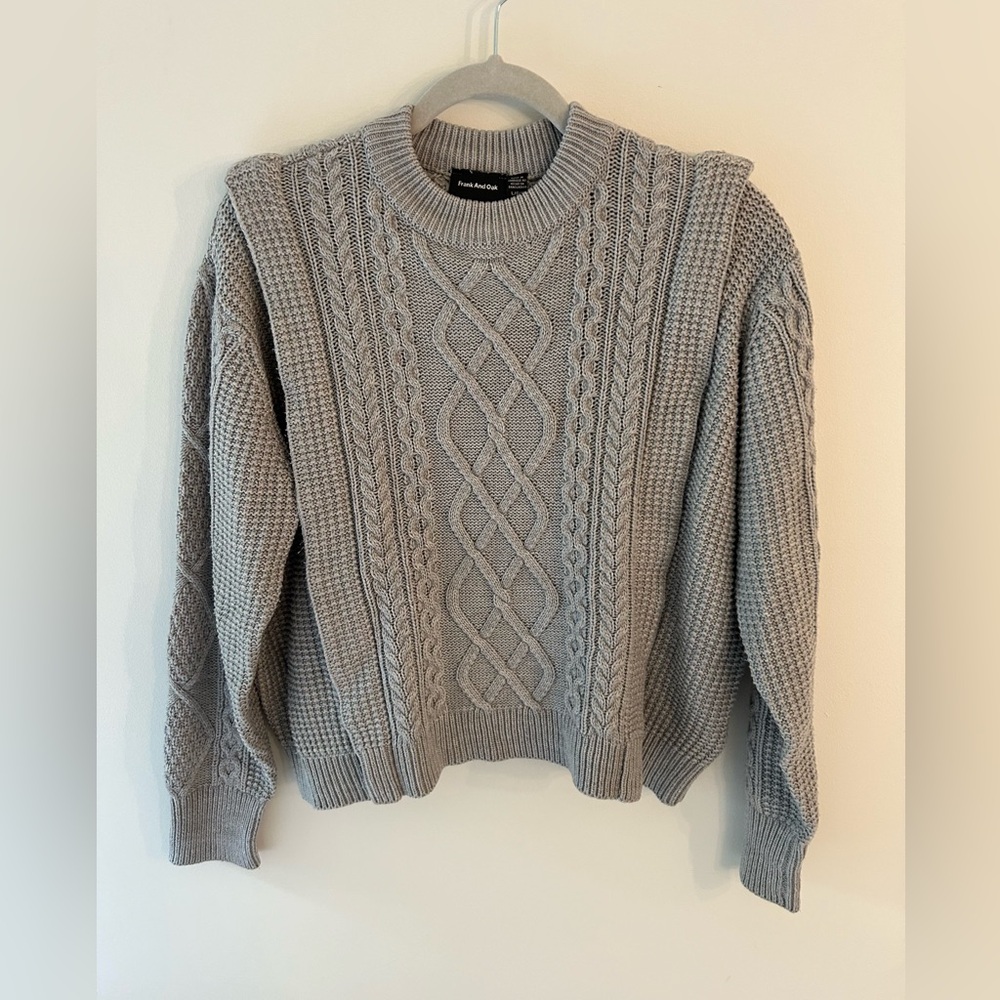 Frank & Oak knit sweater